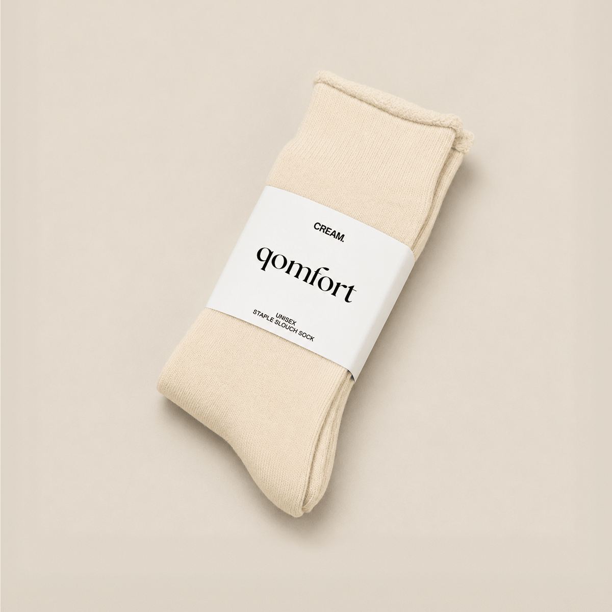 Staple Socks in Cream